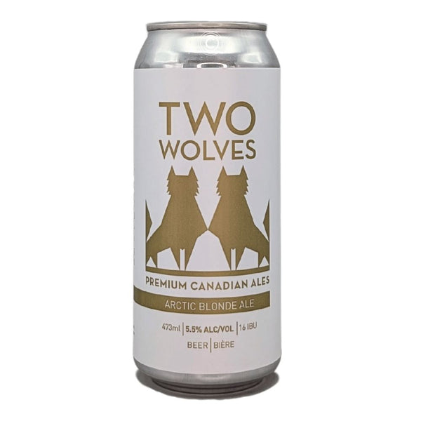Two Wolves Brewing Arctic Blonde Ale