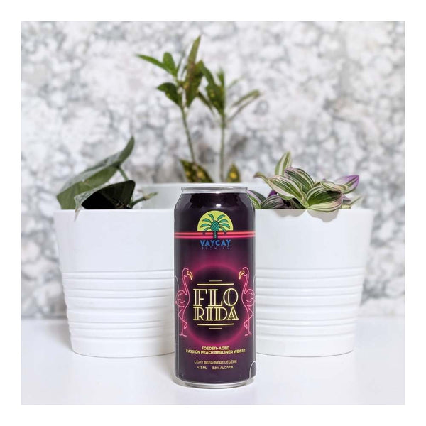 Vaycay Brew Co. Flo-Rida Foeder-Aged Passion Peach Berliner Weisse