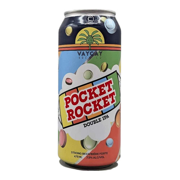 Vaycay Brew Co. Pocket Rocket Hazy Double IPA