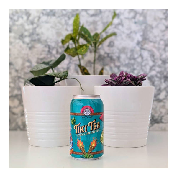 Vaycay Brew Co. Tiki Tea Tequila Lime Black Iced Tea