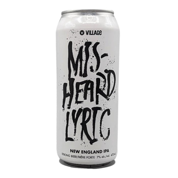 Village Brewery Misheard Lyric New England IPA