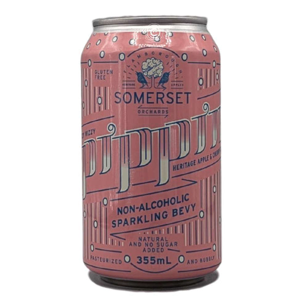West Avenue Cider House Pippin-Heritage Apple & Cherry Non-Alcoholic Cider
