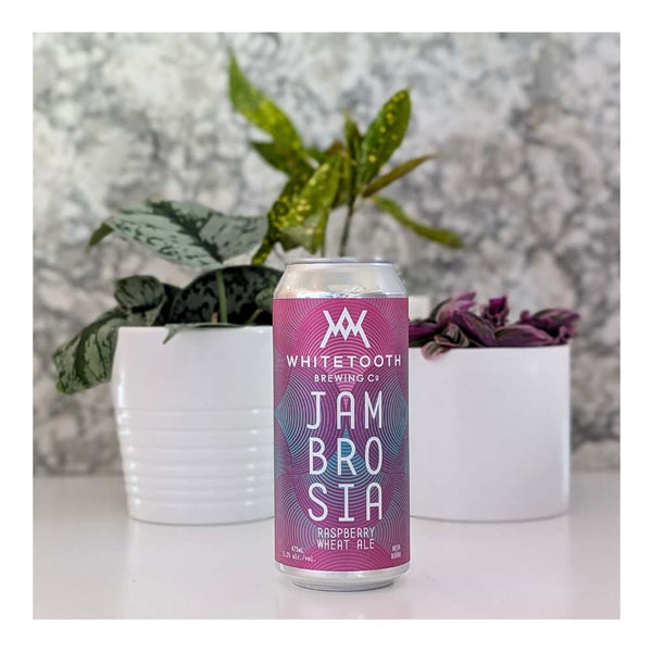 Whitetooth Brewing Co. Jambrosia Red Raspberry Wheat Ale