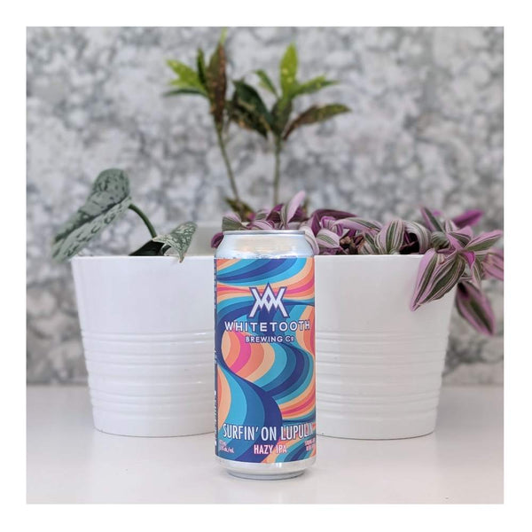 Whitetooth Brewing Co. Surfin' on Lupulin Hazy IPA