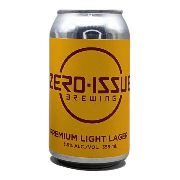 Zero Issue Brewing Premium Light Lager