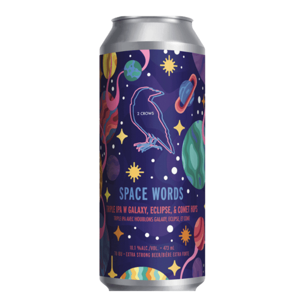2 Crows Brewing Co. Space Words Triple IPA