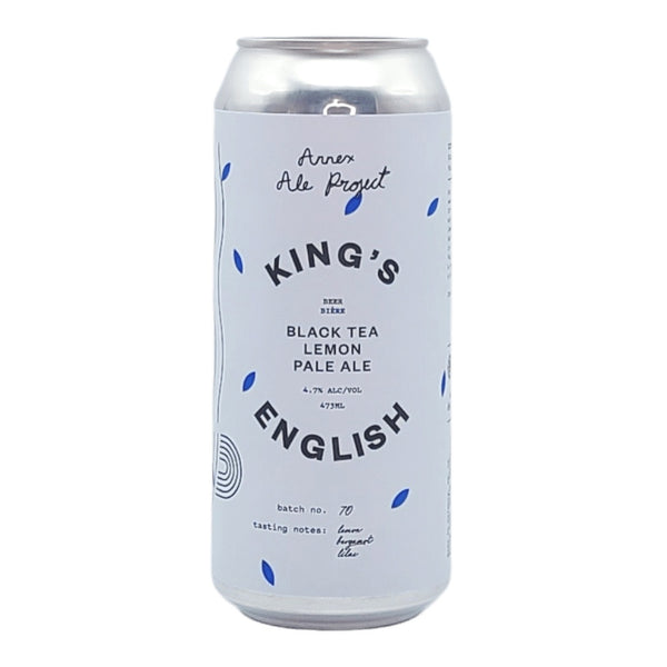 Annex Ale Project King's English Black Tea Lemon Pale Ale