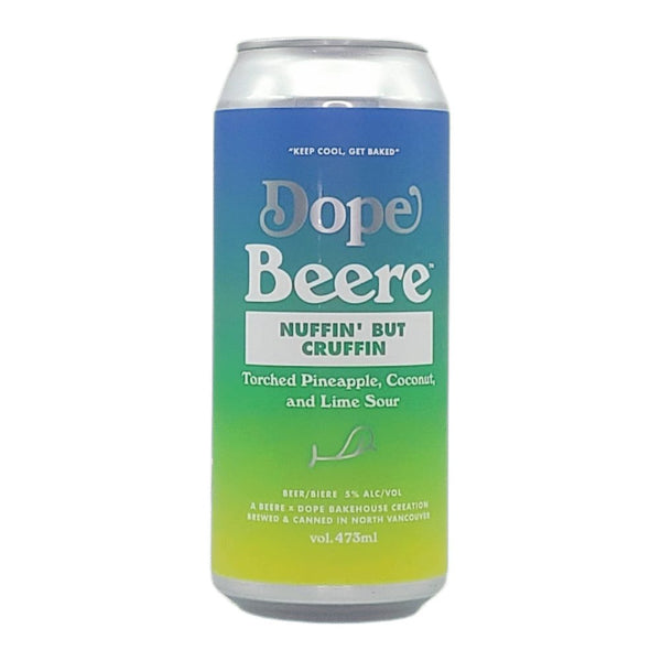 Beere Brewing Company Dope Beere Nuffin' But Cruffin Torched Pineapple Coconut and Lime Sour
