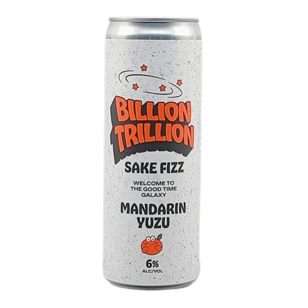 Billion Trillion Mandarin Yuzu Sake Fizz Cocktail