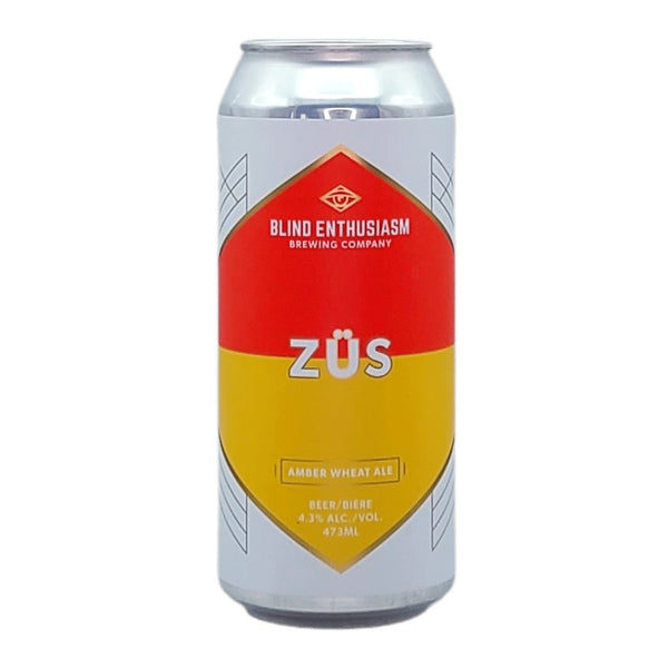 Blind Enthusiasm Brewing Company ZUS Amber Wheat Ale