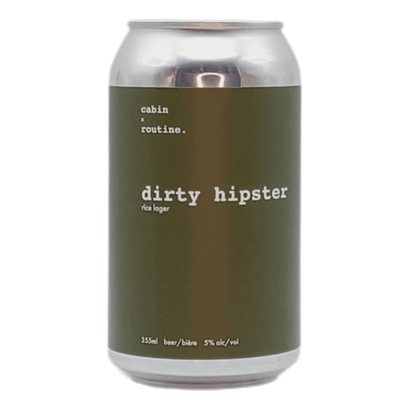 Cabin Brewing Company Dirty Hipster Lager