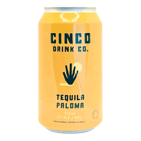 Cinco Drink Co Paloma Tequila Cocktail