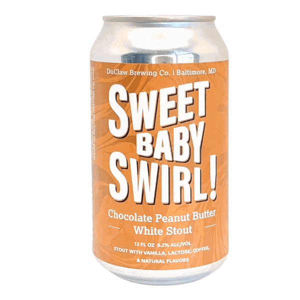 DuClaw Brewing Company Sweet Baby Swirl Chocolate Peanut Butter White Stout