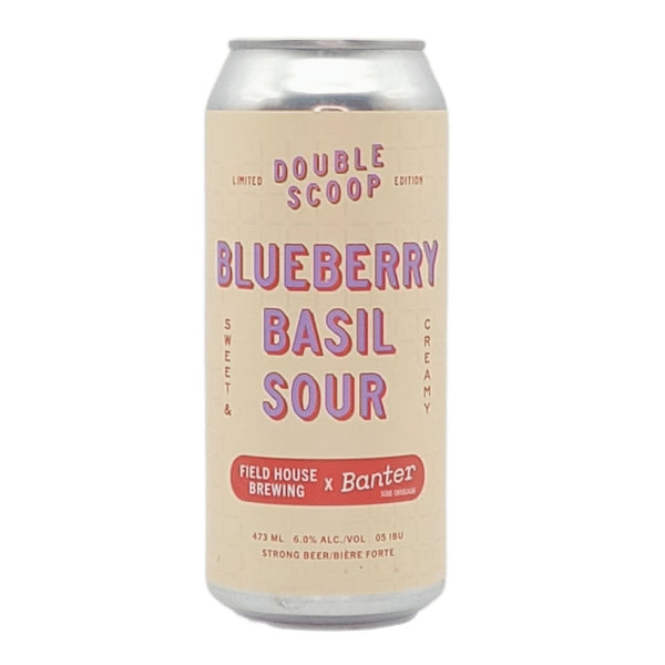 Field House Brewing Co. Double Scoop Blueberry Basil Sour