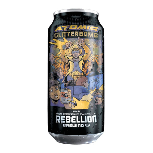 Rebellion Brewing Co. Atomic Glitterbomb Hazy IPA