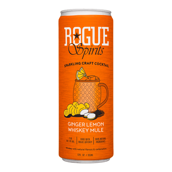 Rogue Ales Ginger Lemon Whiskey Mule Whiskey Cocktail