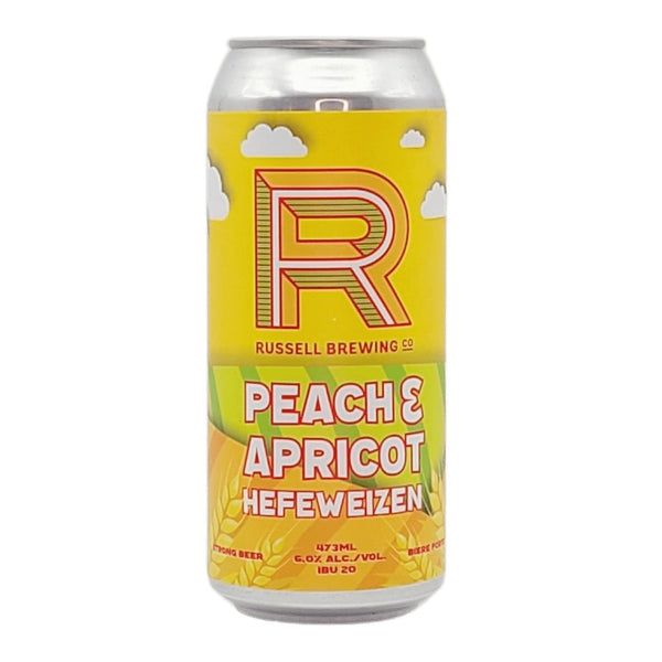 Russell Brewing Co. Peach & Apricot Hefeweizen