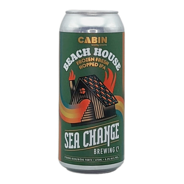 Sea Change Brewing Co. x Cabin Brewing Company Beach House Frozen Fresh Hopped IPA