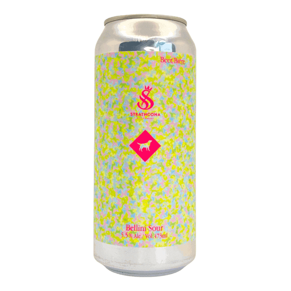 Strathcona Beer Company x Yellow Dog Brewing Co. Bellini Sour