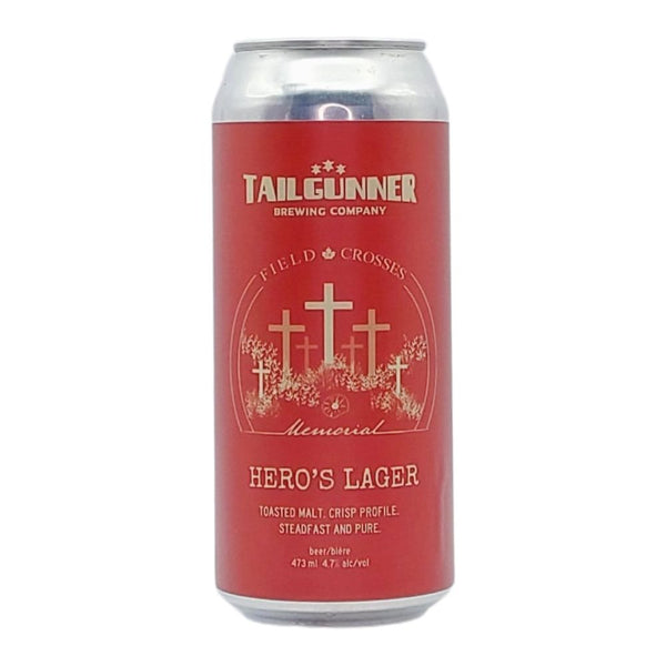 Tailgunner Brewing Company Field of Crosses Lager
