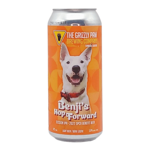The Grizzly Paw Brewing Company Benji's Hop Forward Session IPA