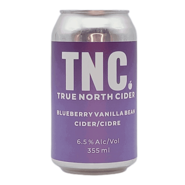 True North Cider Blueberry Vanilla Bean Cider