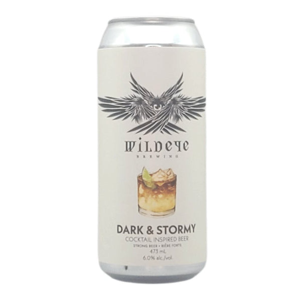 Wildeye Brewing Dark & Stormy Cocktail Inspired Beer