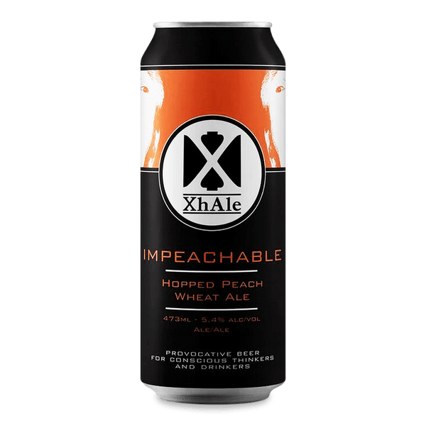 XhAle Brew Co. Impeachable Peach Hopped Wheat Ale