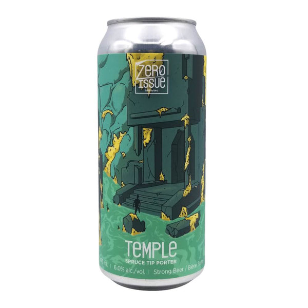 Zero Issue Brewing Temple Spruce Tip Porter